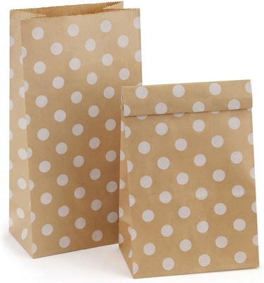Durable Kraft Paper Bag For Bakery Bread Sandwich Bag Customized