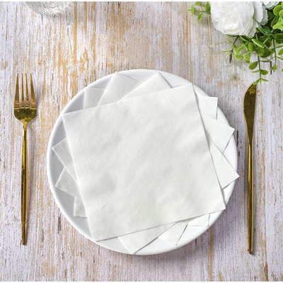 Soft Versatile Custom Printed Cocktail Napkins Printed Dinner Napkins 23cm 24cm 25cm 28cm