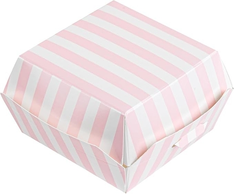 Customized Eco Friendly Mini Burger Boxes Clamshell Food Containers