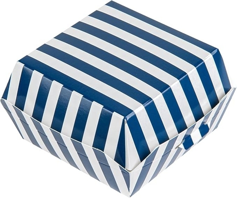 Customized Eco Friendly Mini Burger Boxes Clamshell Food Containers
