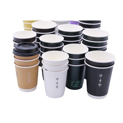 20oz Custom Hot Cups Compostable Paper Cups Leak Proof For Hot Drinks