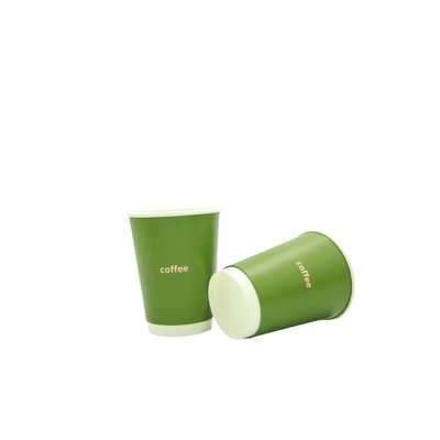 Customized Leak Free 12 Oz Paper Cups Paper Espresso Cups No Lids For Restaurant Office Home