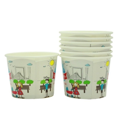 12 Oz Eco Friendly Ice Cream Cups Paper Ice Cream Bowls With Printed