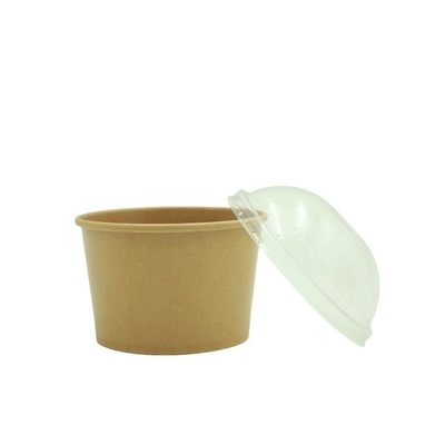 Durable Recyclable 16 Oz Ice Cream Cups Paper Gelato Cups For Store