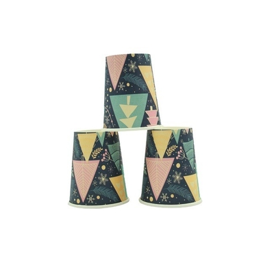 Durable Thickened 16 Oz Paper Cups Christmas Disposable Coffee Cups For Tea