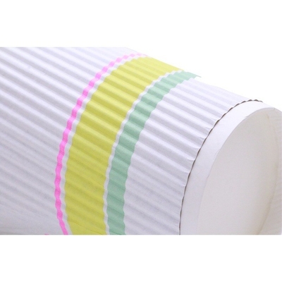 Customized Insulated 8oz Paper Cups Takeaway Coffee Cups For Cold Hot Drinks