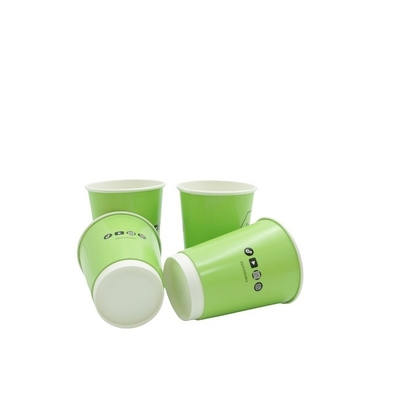 Kraft Custom Paper Coffee Cups Recyclable For Party Picnic Travel