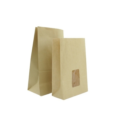 Rectangular Bread Paper Bag Professional Used For Storage Cookies Snacks