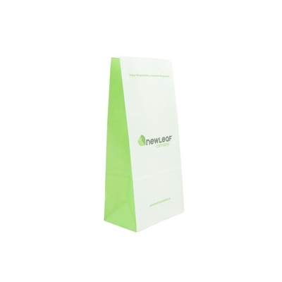 Heavy Duty Bread Paper Bag Reusable For Grocery Wrapping Retail Shopping Bakery