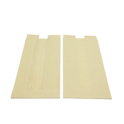 Odorless Bread Paper Bag Lightweight With Clear Front Window 23.5x4.3x1.6 Inch