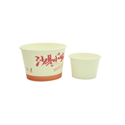 Disposable Eco Friendly Kraft Soup Cups Hot Soup Cups With Lids