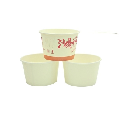 Disposable Eco Friendly Kraft Soup Cups Hot Soup Cups With Lids