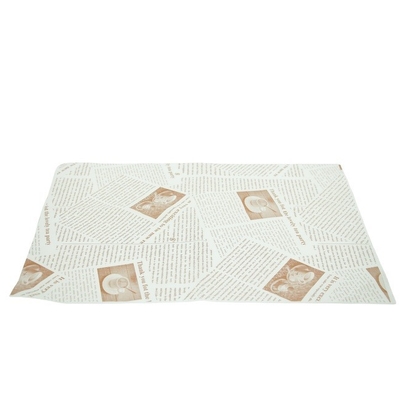 Classic Food Grade Printed Sandwich Paper Newsprint Deli Paper