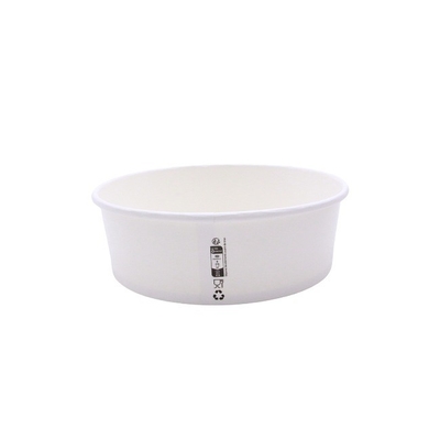 Customized 8oz Kraft Soup Containers Disposable Soup Cups With Lids