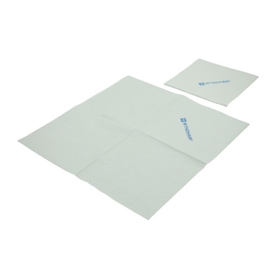 White Printed Paper Napkin Food Grade Comfortable 12x12 Inch SGS EU