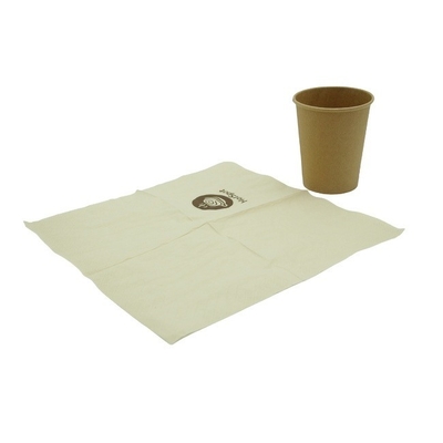 High Absorbency Kraft Custom Beverage Napkins Custom Printed Paper Napkins