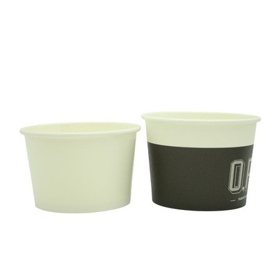 Disposable Food Packaging Soup Paper Bowl 32oz White Cardboard Paper Noodle Box Take Out Food Container with Custom Logo
