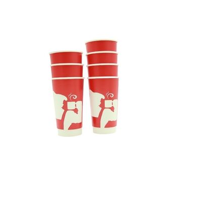 Customized Design 12 oz Paper Disposable Coffee Cups  Hot or Cold Beverage Drinking Cup for Water Juice Coffee or Tea
