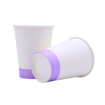 12 oz Disposable Paper Coffee Cups White Hot to Go Cups for Hot Coffee Hot Liquid Chocolate Juice Hot Beverage Drinkings