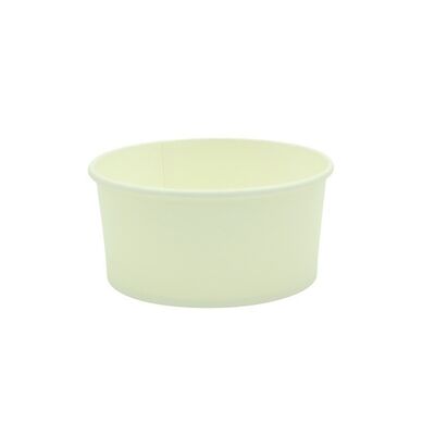 Customized White Brown Paper Soup Containers With Lids Disposable Soup Bowls With Lids