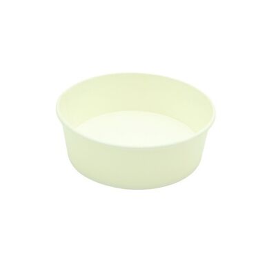 10oz Disposable Dessert Bowls for Sundae Frozen Yogurt Soup Lids Not Included Paper Snack Containers