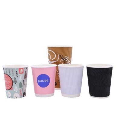 4 oz Paper Cups Small Coffee Tasting Cups White Mini Paper Cups for Drink Samples Tea Snacks