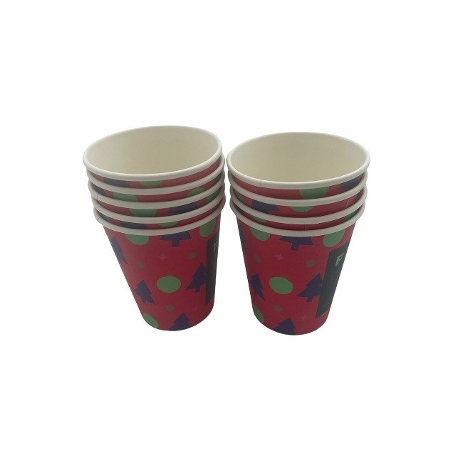 Food Grade Non Microwaveable Biodegradable Paper Cups Custom Takeaway Coffee Cups