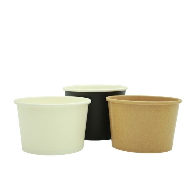 32oz Leakproof Disposable Paper Bowl Recyclable For Food Packaging