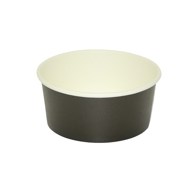 White Kraft Paper Food Bowls Disposable Snack Bowls Customized Size