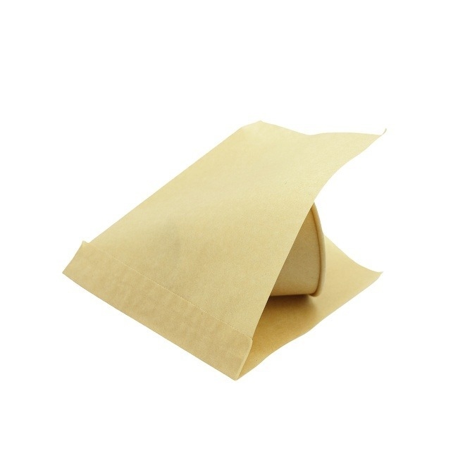 Greaseproof Bread Paper Bag Food Grade Pastry Bag Recyclable Small Food Packaging For Bakery