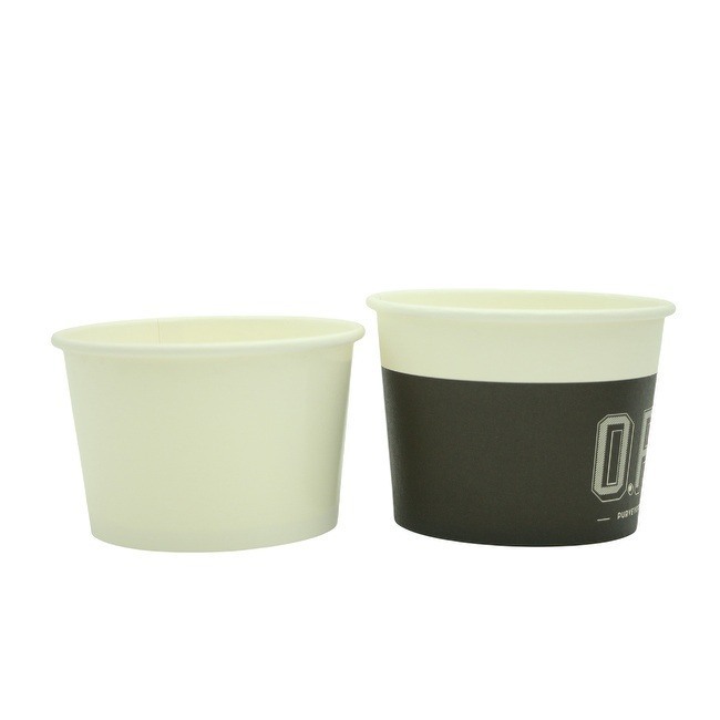 Disposable Food Packaging Soup Paper Bowl 32oz White Cardboard Paper Noodle Box Take Out Food Container with Custom Logo