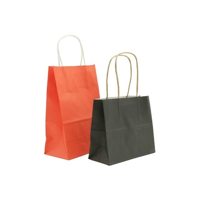 Customized Different Colors Small Gift Paper Bag with Handles for Graduation and Gift Retail Shopping Bags