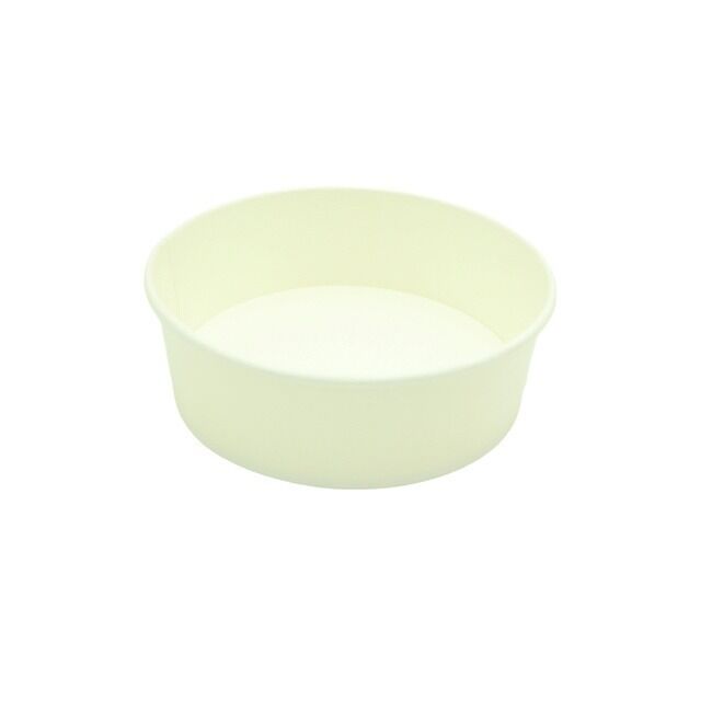 10oz Disposable Dessert Bowls for Sundae Frozen Yogurt Soup Lids Not Included Paper Snack Containers