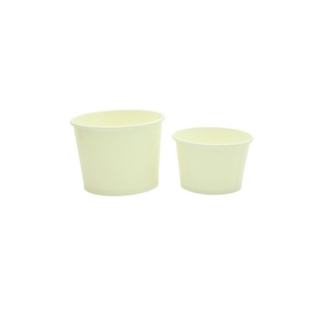4 oz 120ml Paper Ice Cream Cups with Lids Frozen Yogurt Cups Dessert Bowls