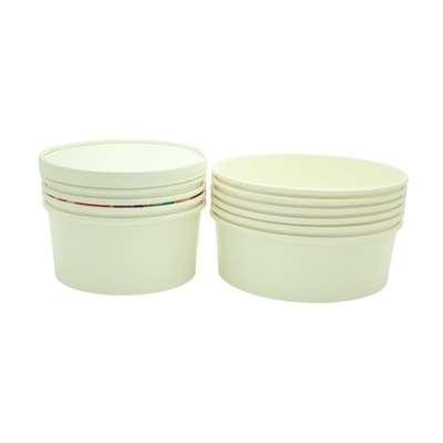 Kontainer Soup Kraft Paper 100ml-1200ml Untuk Dessert Yogurt Es Krim