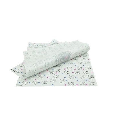 Papel descartável de embalagem de deli não pegajoso ISO9001 10x10 polegadas para sanduíche