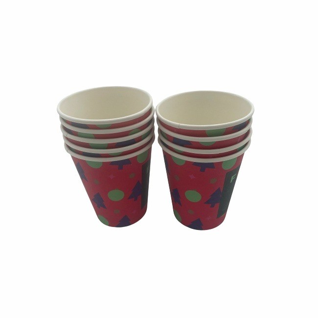 Food Grade Non Microwaveable Biodegradable Paper Cups Custom Takeaway Coffee Cups