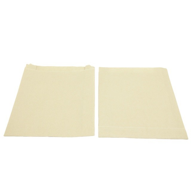 Unbleached Small Kraft Baguette Bags For Baked Snacks Pastry Bread 4.7x6.3 Inch