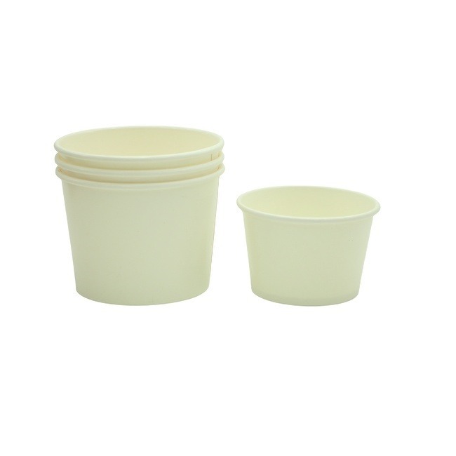 12oz Custom Paper Soup Cups Disposable For Restaurant Bakery