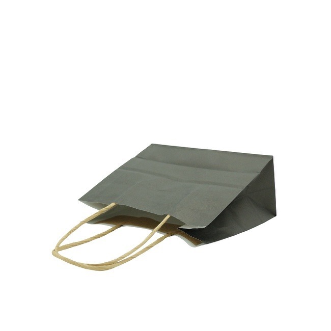 OEM Customized Gift Bags 8x4.25x10.5 Brown Paper Gift Bags with Handles Bulk for Wedding, Party Favor, Grocery, Shopping, Retail, Merchandise Medium Kraft Paper Sacks