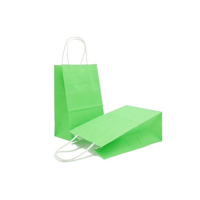 Customized Small Gift Paper Bag with Handles Brown Paper Bags Graduation Gift Sturdy Kraft Paper Retail Shopping Bags Party Favor Christmas