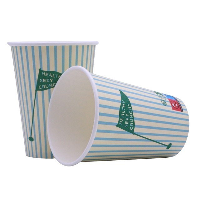 12 oz Disposable Single Wall Paper Coffee Cups with Sleeves To Go Coffee Cups for Home Office Cafes