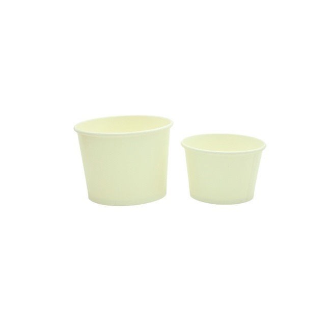 4 oz 120ml Paper Ice Cream Cups with Lids Frozen Yogurt Cups Dessert Bowls